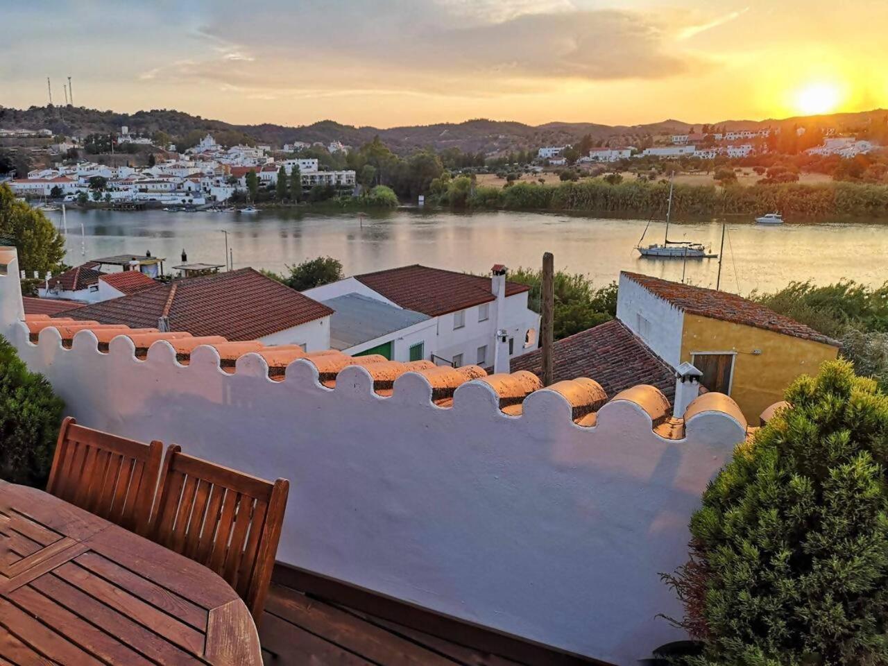 Casa Rural La Raba Terraza Con Increibles Vistas Sanlúcar de Guadiana Buitenkant foto